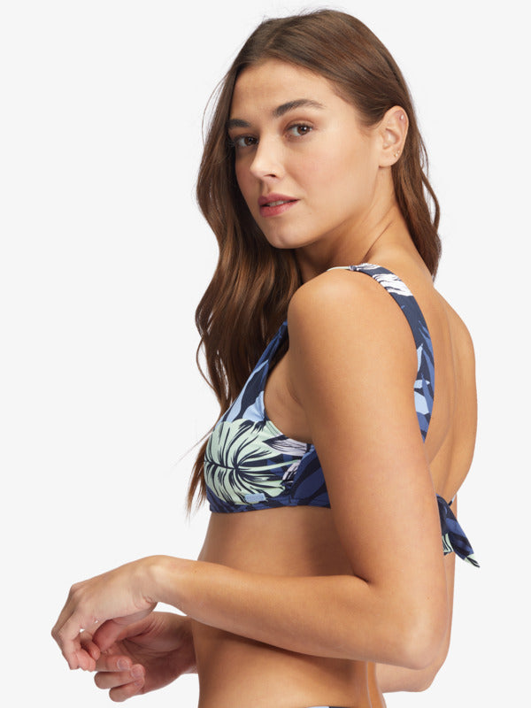 ROXY Women's Seaside Tropics Bralette Bikini Top