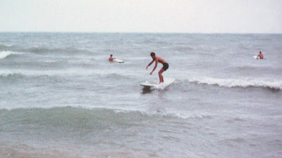 Lake Michigan Sliding Circa 1969