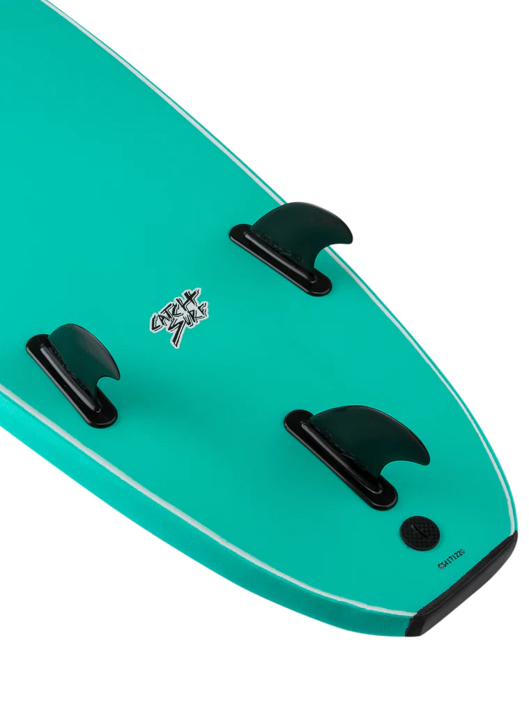 Catch Surf Blank Series 8'0 Log Tri Fin Turquoise – Third Coast